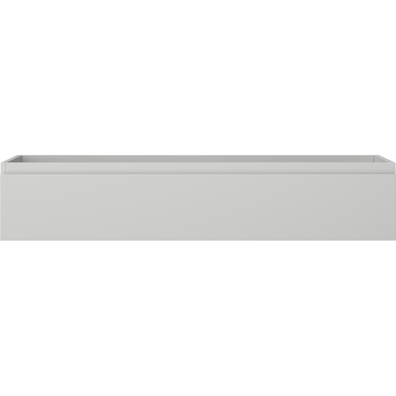 Mexen Orio vonios spintelė po praustuvu 120 cm, 1 stalčius, pilka matinė - 91A10-12023-1-BF62