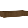 Mexen Rivel vonios spintelė po praustuvu 120 cm, 1 stalčius, rievuota, riešutas - 91A20-12023-1-BF86