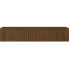 Mexen Rivel vonios spintelė po praustuvu 120 cm, 1 stalčius, rievuota, riešutas - 91A20-12023-1-BF86