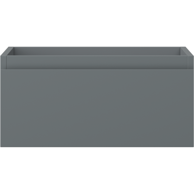 Mexen Orio vonios spintelė su praustuvu 50 cm, 1 stalčius, matinė grafito - 91A10-05023-1-BF66