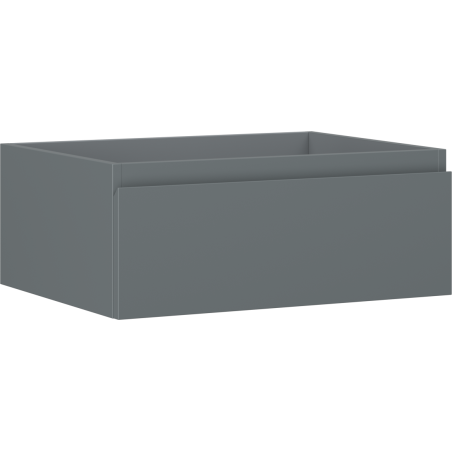 Mexen Orio vonios kambario spintelė po praustuvu 60 cm, 1 stalčius, matinė grafito spalva - 91A10-06023-1-BF66