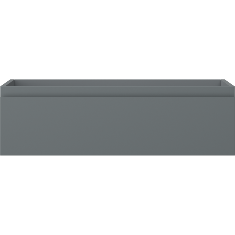 Mexen Orio vonios spintelė po praustuvu 80 cm, 1 stalčius, matinė grafito spalva - 91A10-08023-1-BF66