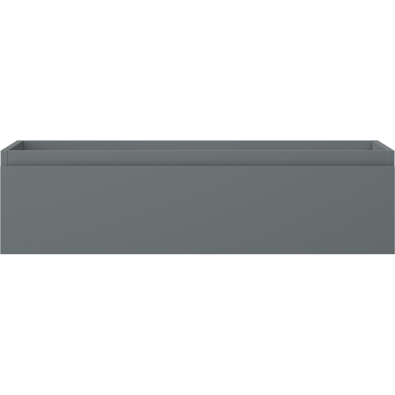 Mexen Orio vonios spintelė po praustuvu 90 cm, 1 stalčius, matinė grafito spalva - 91A10-09023-1-BF66