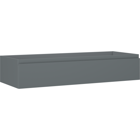 Mexen Orio vonios spintelė po praustuvu 120 cm, 1 stalčius, matinis grafitas - 91A10-12023-1-BF66