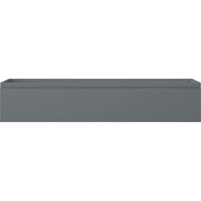 Mexen Orio vonios spintelė po praustuvu 120 cm, 1 stalčius, matinis grafitas - 91A10-12023-1-BF66