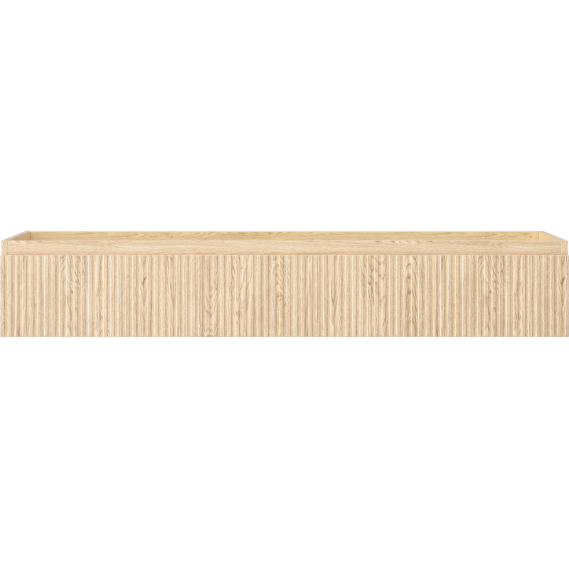 Mexen Rivel vonios spintelė po praustuvu 140 cm, 1 stalčius, grioveliais , ąžuolas - 91A20-14023-1-BF81