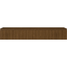 Mexen Rivel vonios kambario spintelė po praustuvu 140 cm, 1 stalčius, rievėta, riešutas - 91A20-14023-1-BF86