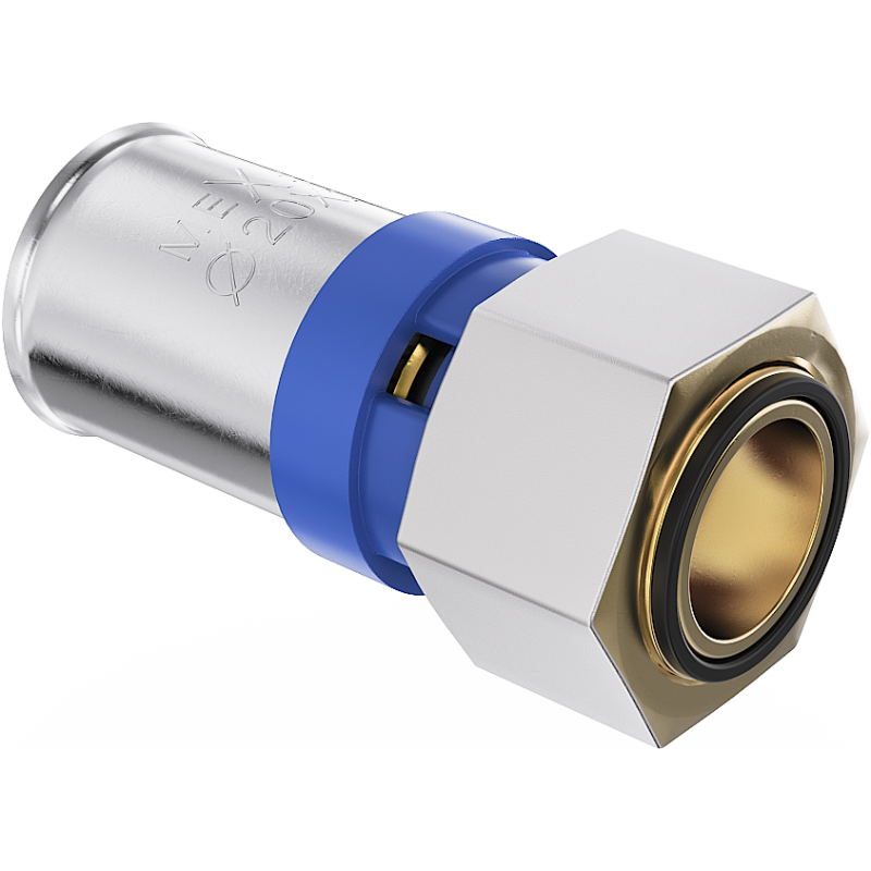 Mexen PEX-P pusiau srieginis presuojamas jungiamosios detalės, presuojamos PEX 25 x 3/4 VR - W97135-2534F-00