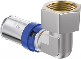 Mexen PEX-P pusantvoris, užspaudžiamas alkūninis jungiamosis antgalis PEX 20 x 1/2 GW - W97136-2012F-00