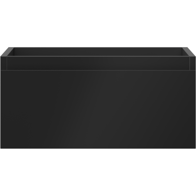 Mexen Orio vonios spintelė po praustuvu 50 cm, 1 stalčius, juoda matinė - 91A10-05023-1-BF71