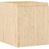 Mexen Rivel vonios spintelė po praustuvu 40 cm, 1 stalčius, rifliuota, ąžuolas - 91A20-04047-1-BF81