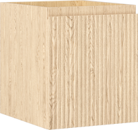 Mexen Rivel vonios kambario spintelė po praustuvu 40 cm, 1 stalčius, rifliuotas, ąžuolas - 91A20-04047-1-BF81