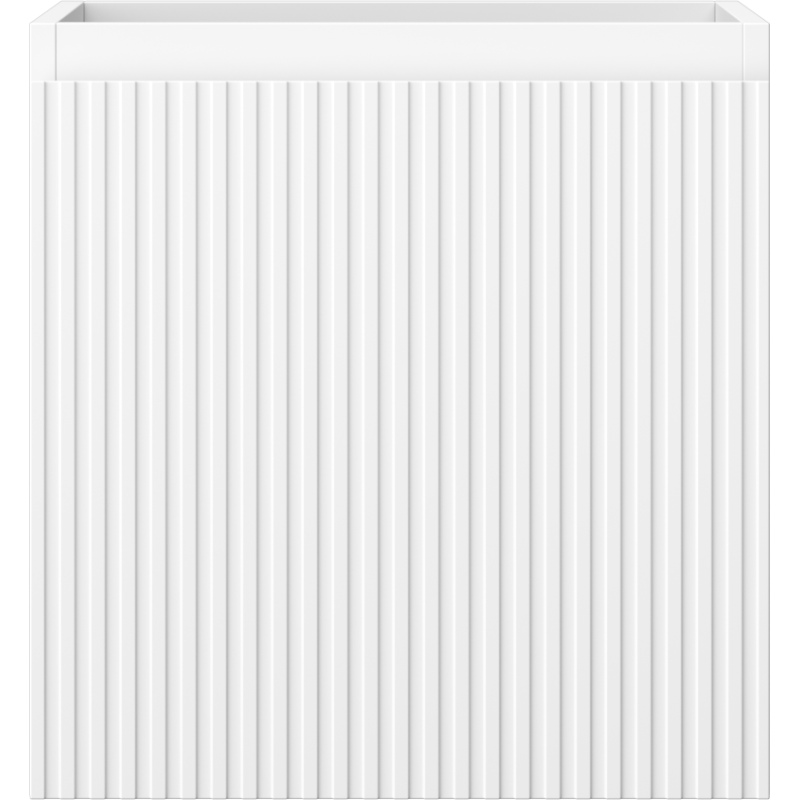 Mexen Rivel vonios kambario spintele 45 cm, 1 stalčius, rifliuota, balta matinė - 91A20-04547-1-BF01