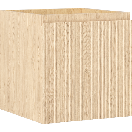 Mexen Rivel vonios spintelė po praustuvu 45 cm, 1 stalčius, grioveliais , ąžuolas - 91A20-04547-1-BF81