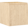 Mexen Rivel vonios spintelė po praustuvu 45 cm, 1 stalčius, rifliuota, ąžuolas - 91A20-04547-1-BF81