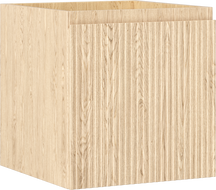 Mexen Rivel vonios spintelė po praustuvu 45 cm, 1 stalčius, rifliuota, ąžuolas - 91A20-04547-1-BF81