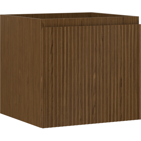 Mexen Rivel vonios spintelė po praustuvu 50 cm, 1 stalčius, grublėtas paviršius , riešutas - 91A20-05047-1-BF86