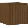 Mexen Rivel vonios spintelė po praustuvu 50 cm, 1 stalčius, rifliuota, riešutas - 91A20-05047-1-BF86