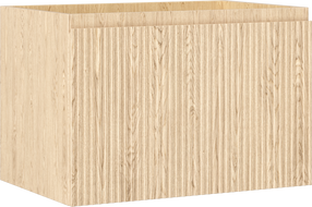 Mexen Rivel vonios kambario spintelė po kriaukle 70 cm, 1 stalčius, grioveliuotas, ąžuolas - 91A20-07047-1-BF81