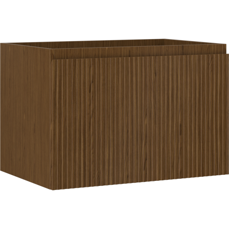 Mexen Rivel vonios spintelė po praustuvu 70 cm, 1 stalčius, grioveliuotas, riešutas - 91A20-07047-1-BF86