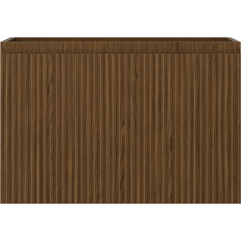 Mexen Rivel vonios spintelė po praustuvu 70 cm, 1 stalčius, grioveliuotas, riešutas - 91A20-07047-1-BF86