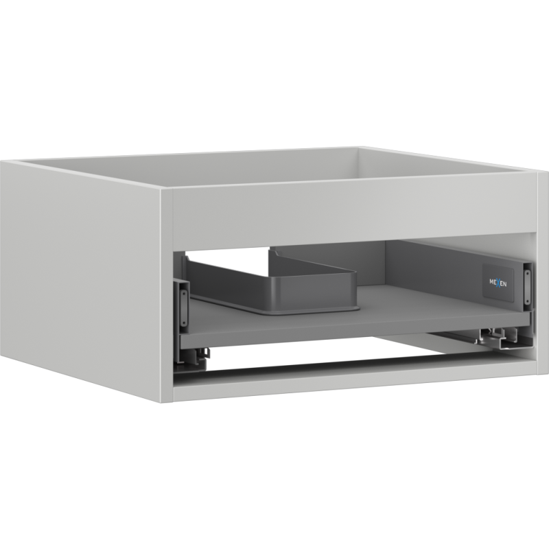 Mexen Box-A spintelės korpusas po praustuvu 50 cm, 1 stalčius, pilkas matinis - 91AX0-0500-235-1-62