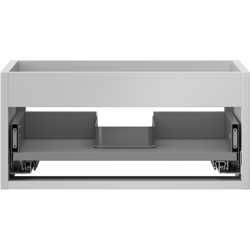 Mexen Box-A spintelės korpusas po praustuvu 50 cm, 1 stalčius, pilkas matinis - 91AX0-0500-235-1-62