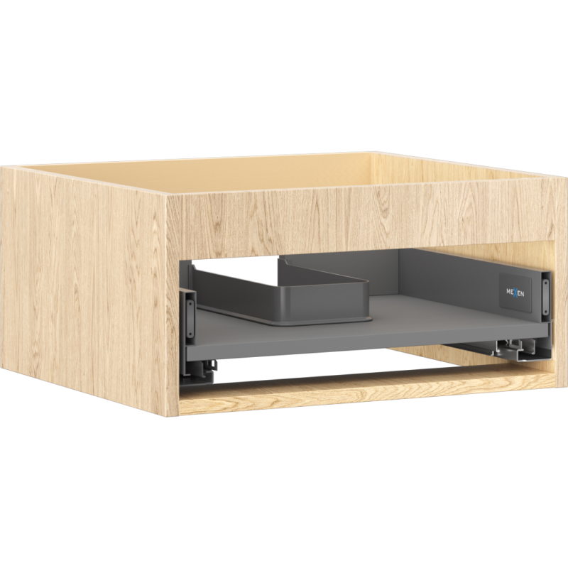 Mexen Box-A spintelės korpusas po praustuvu 50 cm, 1 stalčius, ąžuolas - 91AX0-0500-235-1-81