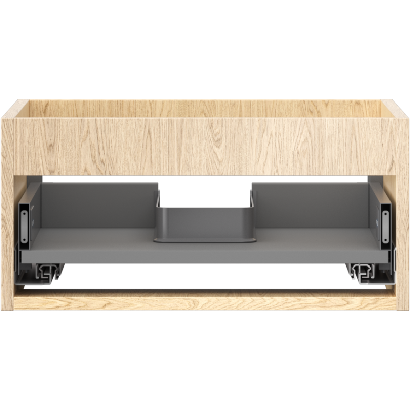 Mexen Box-A spintelės korpusas po praustuvu 50 cm, 1 stalčius, ąžuolas - 91AX0-0500-235-1-81