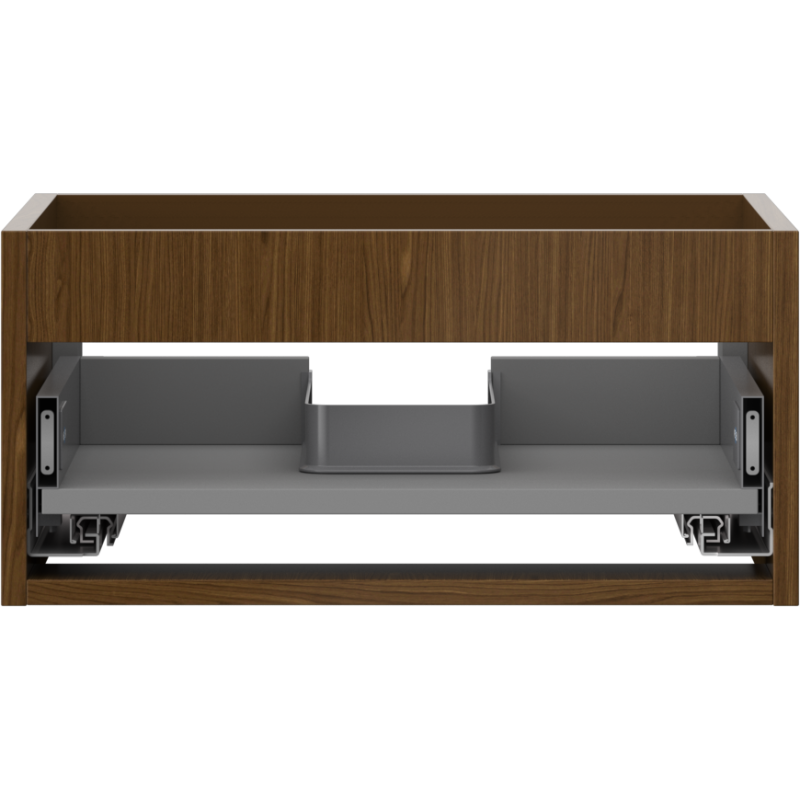 Mexen Box-A spintelės korpusas 50 cm, 1 stalčius, riešutas - 91AX0-0500-235-1-86