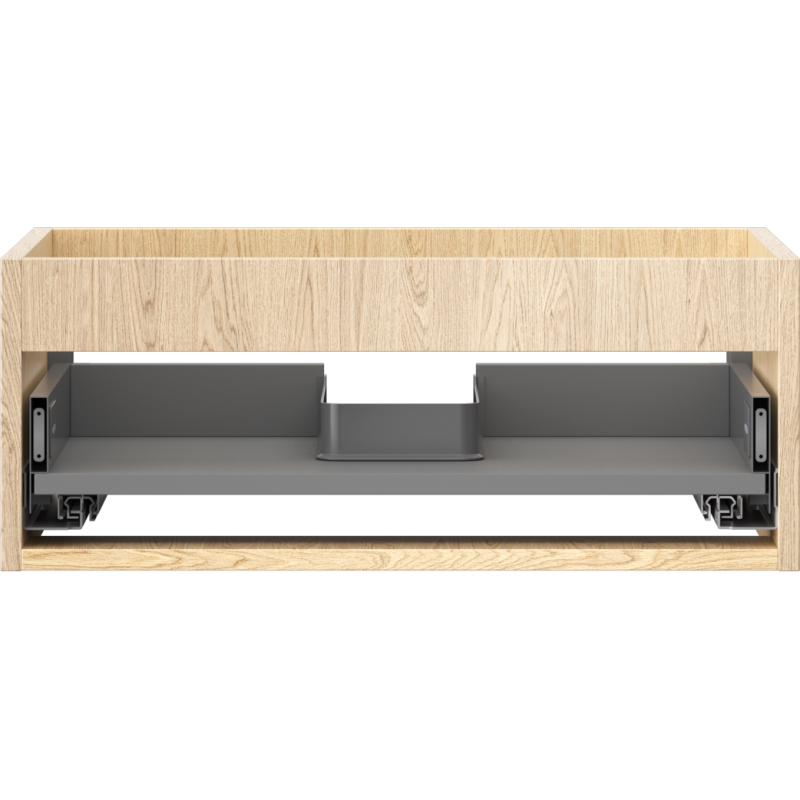 Mexen Box-A spintelės korpusas 60 cm, 1 stalčius, ąžuolas - 91AX0-0600-235-1-81