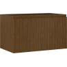 Mexen Rivel vonios spintelė po kriaukle 80 cm, 1 stalčius, rifliuota, riešutas - 91A20-08047-1-BF86