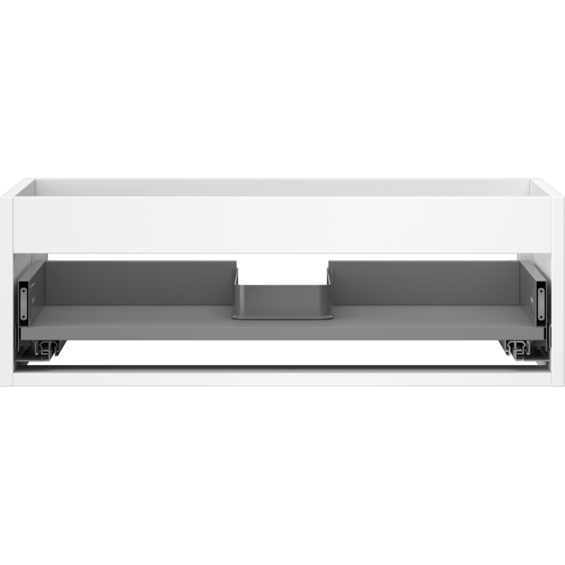 Mexen Box-A korpus pakabinamosios spintelės korpusas 70 cm, 1 stalčius, baltas matinis - 91AX0-0700-235-1-01