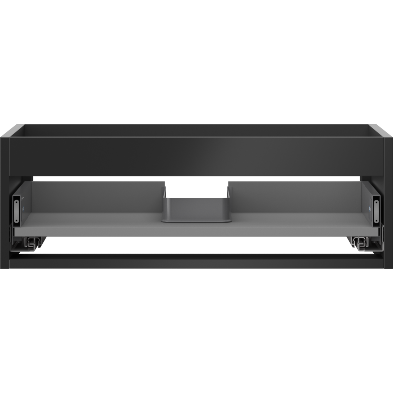 Mexen Box-A spintelės korpusas po praustuvu 70 cm, 1 stalčius, juodas matinis - 91AX0-0700-235-1-71