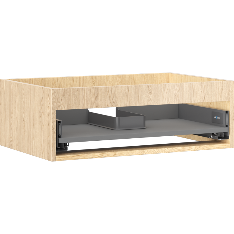 Mexen Box-A spintelės korpusas po praustuvu 70 cm, 1 stalčius, ąžuolas - 91AX0-0700-235-1-81