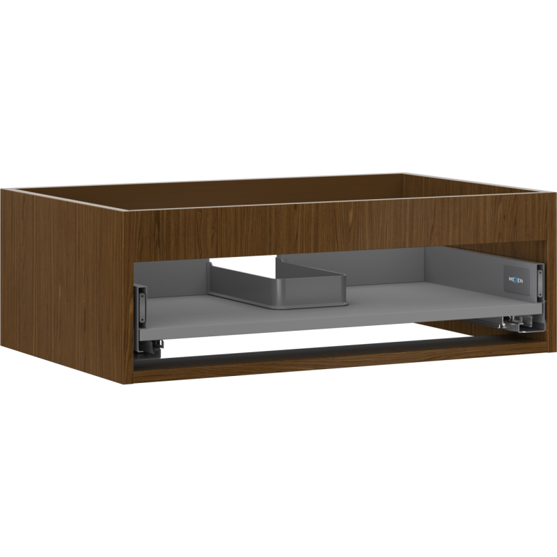 Mexen Box-A spintelės korpusas po praustuvu 70 cm, 1 stalčius, riešutas - 91AX0-0700-235-1-86