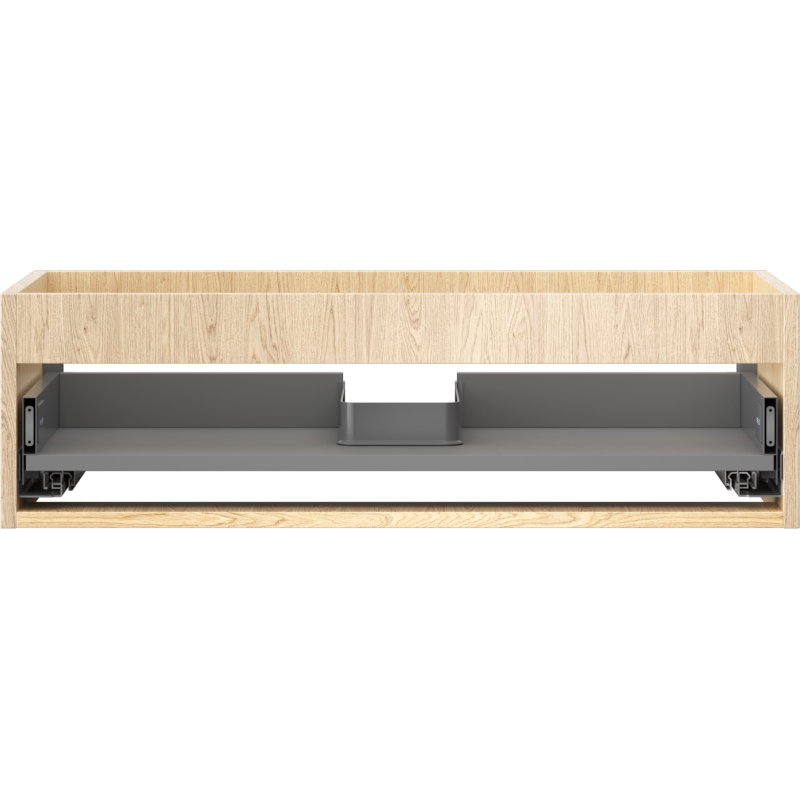 Mexen Box-A vonios spintelės korpusas po praustuvas 80 cm, 1 stalčius, ąžuolas - 91AX0-0800-235-1-81