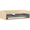 Mexen Box-A vonios spintelės korpusas 80 cm, 1 stalčius, ąžuolas - 91AX0-0800-235-1-81
