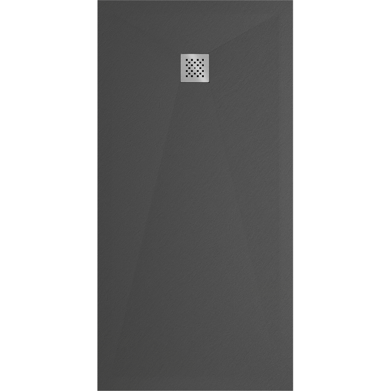 Mexen Stone+ stačiakampis kompozitinis dušo padėklas 180 x 90 cm, antracitas - 44719018