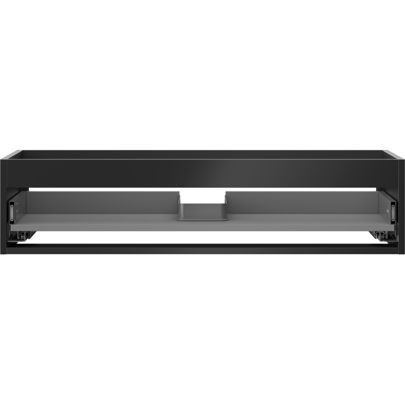 Mexen Box-A spintelės korpusas po praustuvu 100 cm, 1 stalčius, juodas matinis - 91AX0-1000-235-1-71