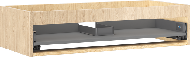 Mexen Box-A korpus po praustuvu 100 cm, 1 stalčius, ąžuolas - 91AX0-1000-235-1-81