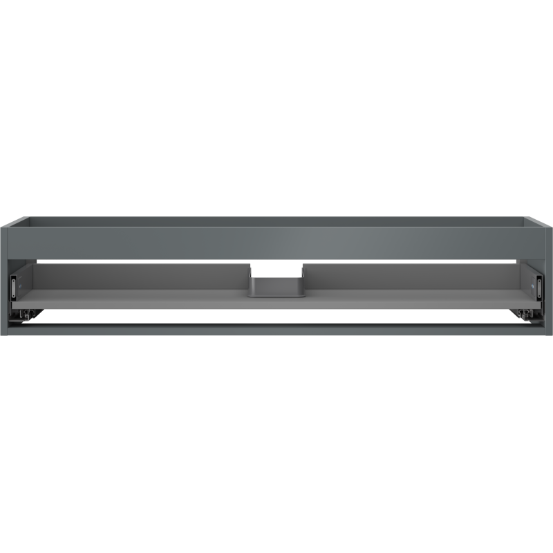 Mexen Box-A spintelės korpusas po praustuvu 120 cm, 1 stalčius, matinis grafitas - 91AX0-1200-235-1-66