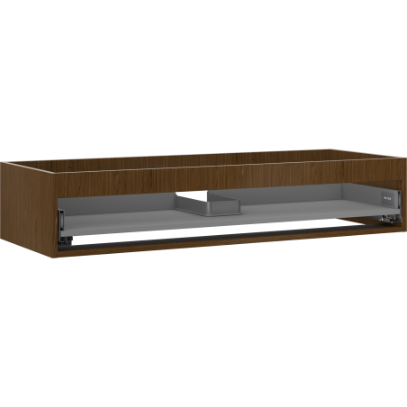 Mexen Box-A spintelės korpusas po praustuvu 120 cm, 1 stalčius, riešutas - 91AX0-1200-235-1-86