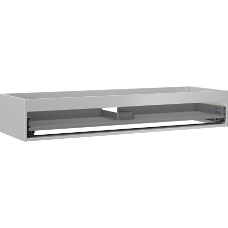 Mexen Box-A korpus praustuvo spintelei 140 cm, 1 stalčius, pilkas matinis - 91AX0-1400-235-1-62