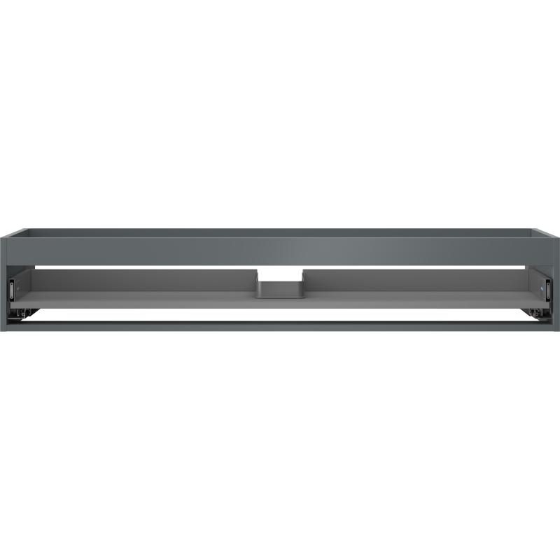 Mexen Box-A praustuvo spintelės korpusas 140 cm, 1 stalčius, matinė grafito spalva - 91AX0-1400-235-1-66
