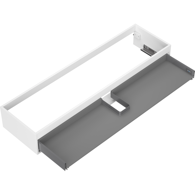 Mexen Box-A spintelės korpusas po praustuvu 160 cm, 1 stalčius, balta matinė - 91AX0-1600-235-1-01