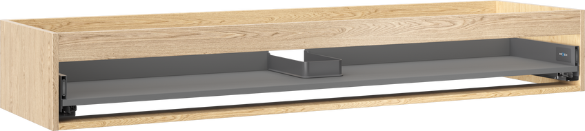 Mexen Box-A praustuvo spintelės korpusas 160 cm, 1 stalčius, ąžuolas - 91AX0-1600-235-1-81