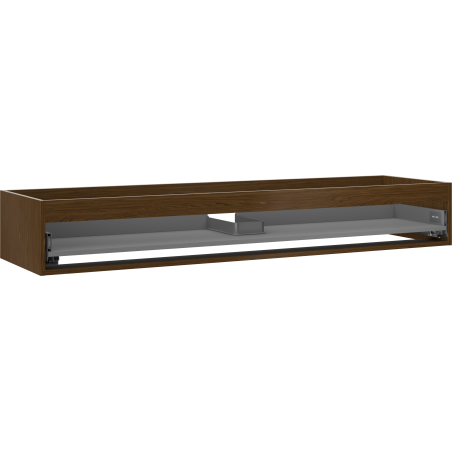 Mexen Box-A spintelės po praustuvu korpusas 160 cm, 1 stalčius, graikinis riešutas - 91AX0-1600-235-1-86