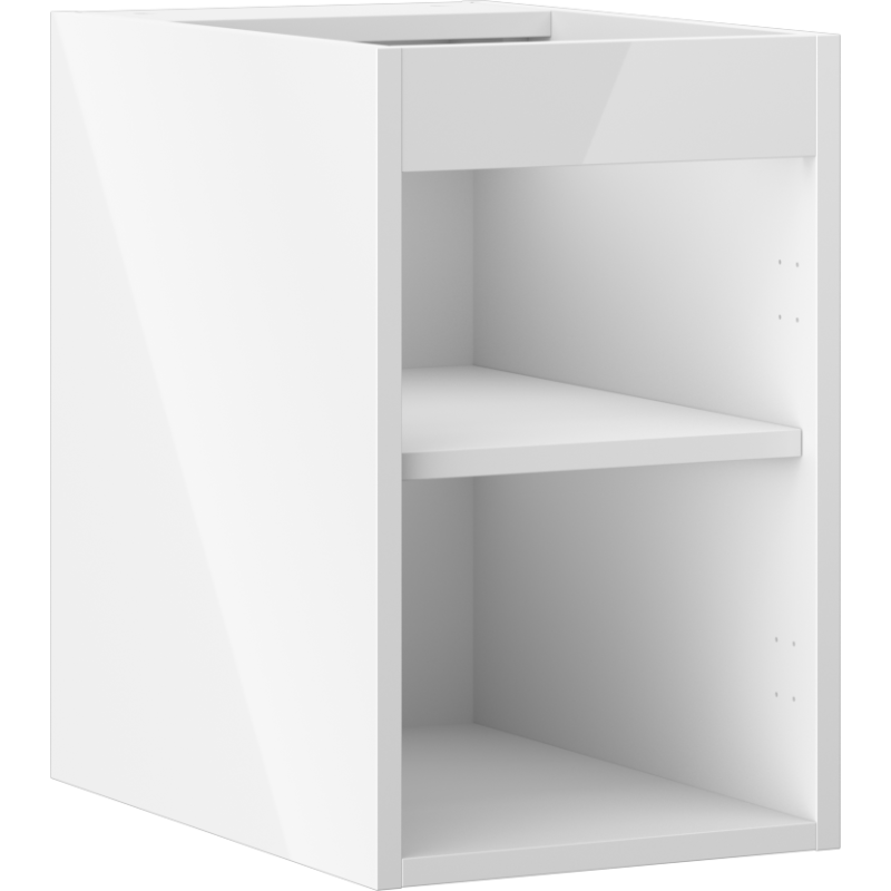 Mexen Box-A praustuvas spintele 30 cm, baltas blizgus - 91AX1-0300-470-1-00