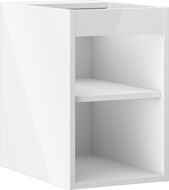 Mexen Box-A praustuvas spintele 30 cm, baltas blizgus - 91AX1-0300-470-1-00